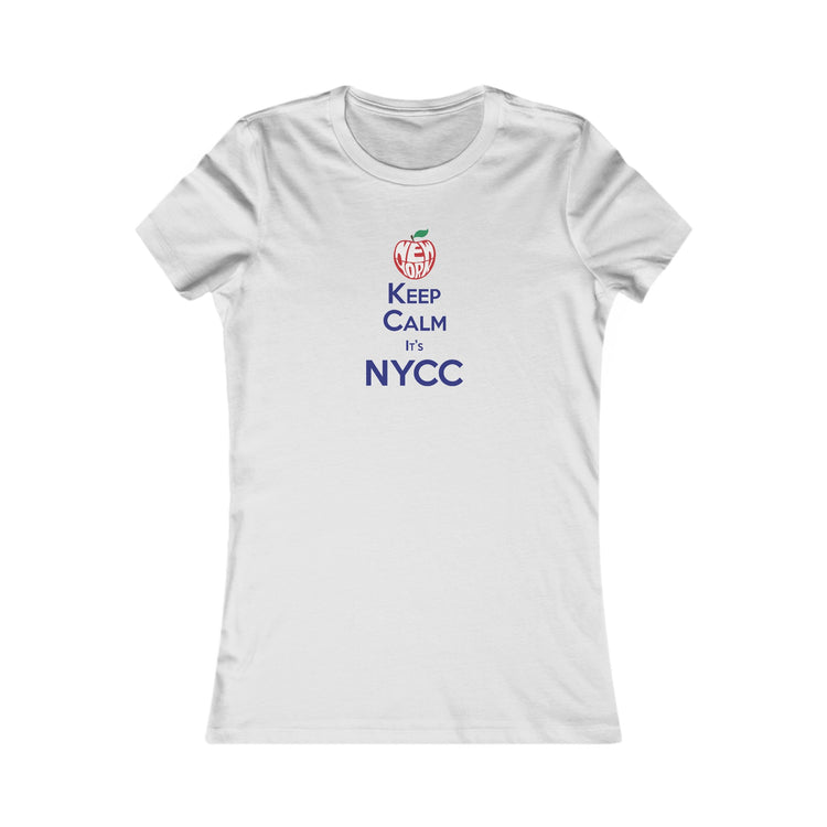 Keep Calm NYCC Women's Relaxed T-Shirt