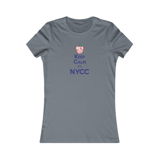 Keep Calm NYCC Women's Relaxed T-Shirt