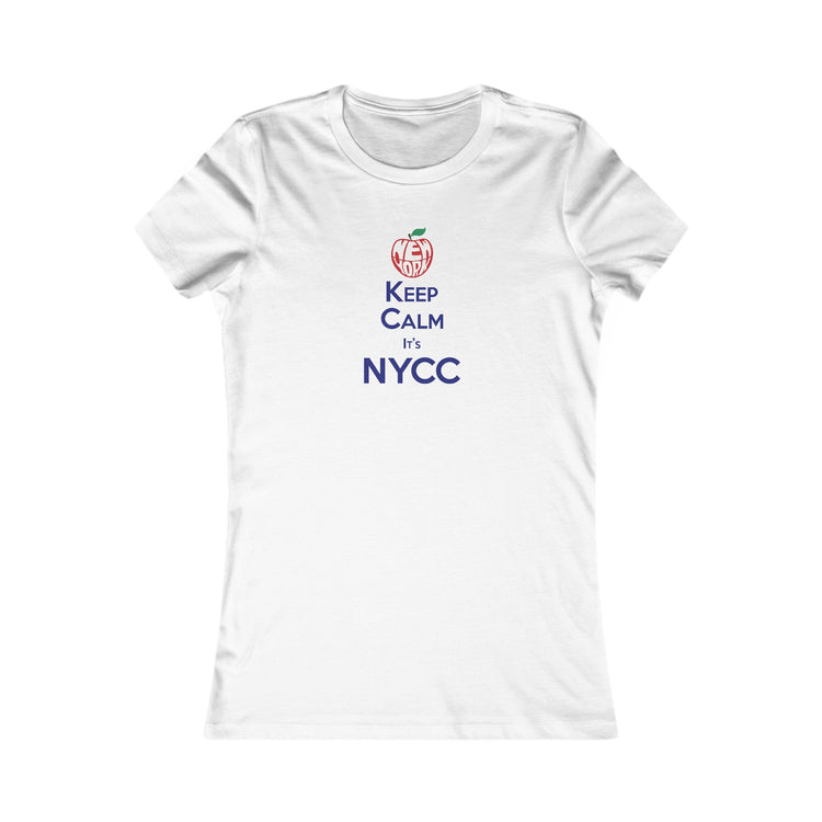 Keep Calm NYCC Women's Relaxed T-Shirt