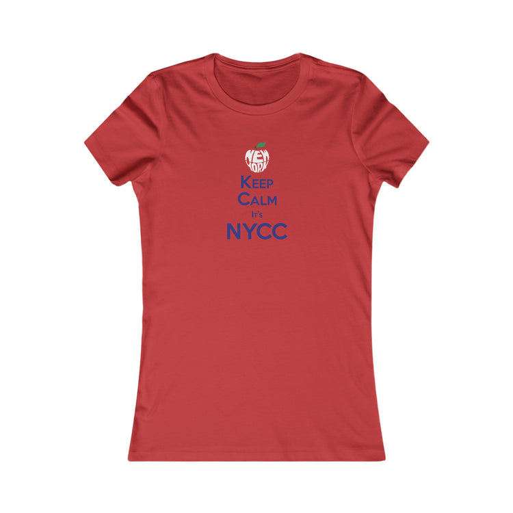 Keep Calm NYCC Women's Relaxed T-Shirt