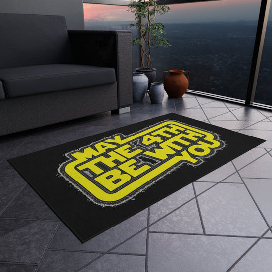 May The 4th Be With You Outdoor Rug - Fandom-Made