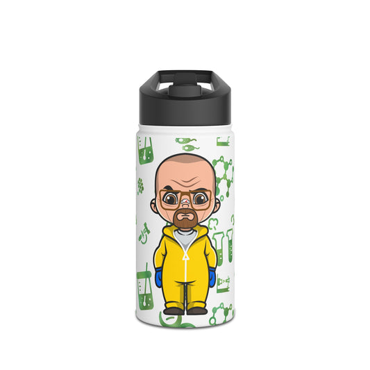 Walter White All-Over Print Stainless Steel Water Bottle - Fandom-Made