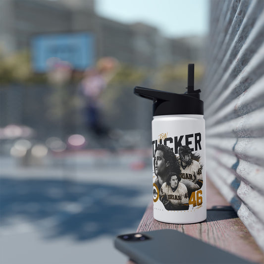 Tucker Collage Water Bottle