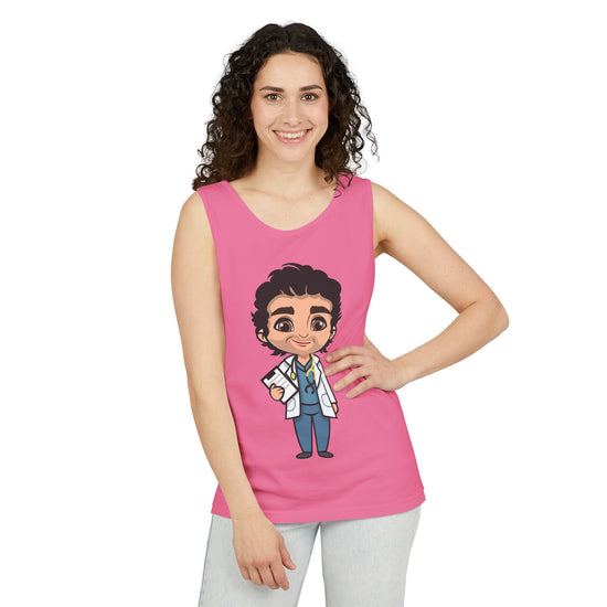Derek Sheppard Unisex Garment-Dyed Tank Top - Fandom-Made