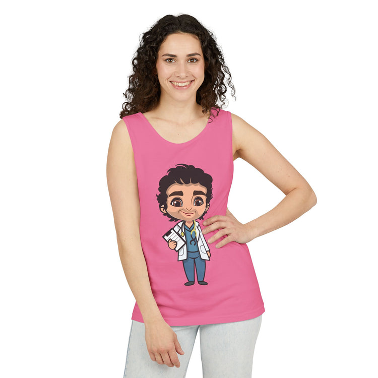 Derek Sheppard Unisex Garment-Dyed Tank Top - Fandom-Made