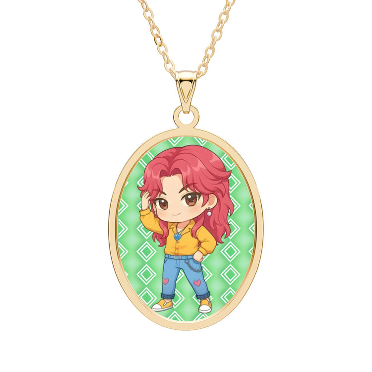 Romance Saja Oval Pendant