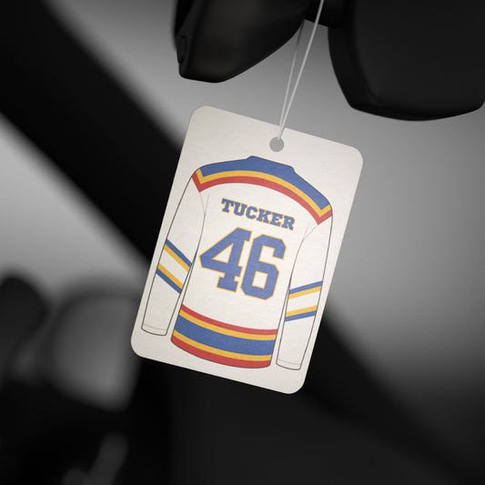 Tucker Jersey Car Air Freshener