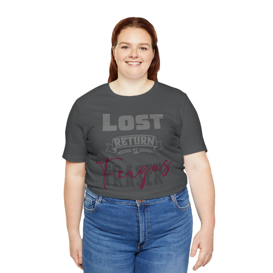 Lost Return To Fergus Fraser Unisex T-Shirt - Fandom-Made
