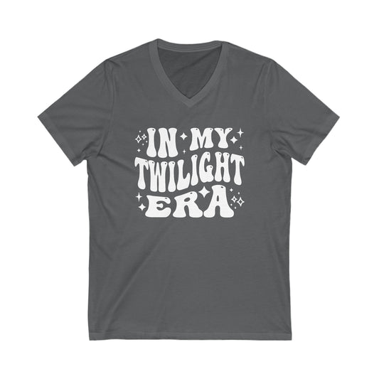 In My Twilight Era V-Neck Tee - Fandom-Made
