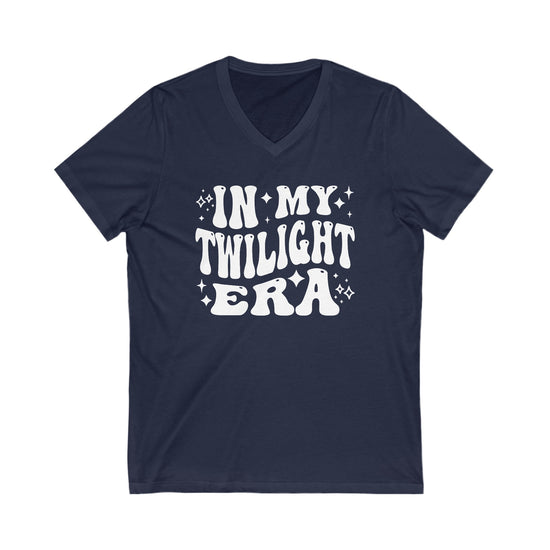 In My Twilight Era V-Neck Tee - Fandom-Made