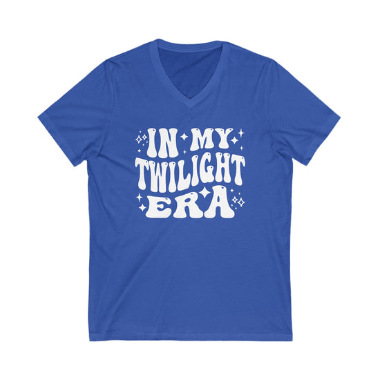In My Twilight Era V-Neck Tee - Fandom-Made