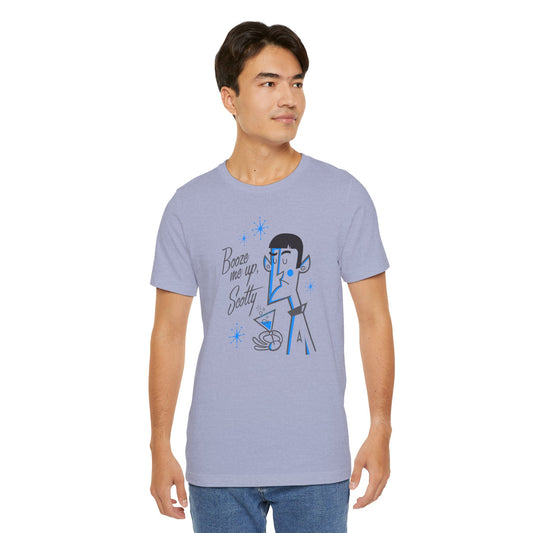 Booze Me Up Scotty Unisex T-Shirt - Fandom-Made