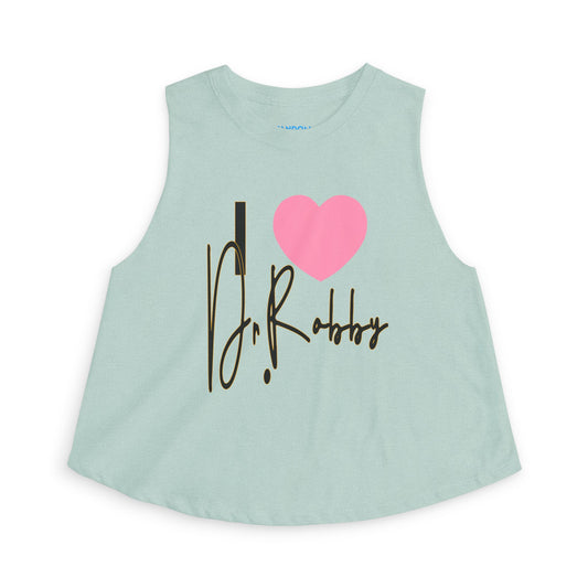 I Love Dr. Robby Women's Crop Top - Fandom-Made