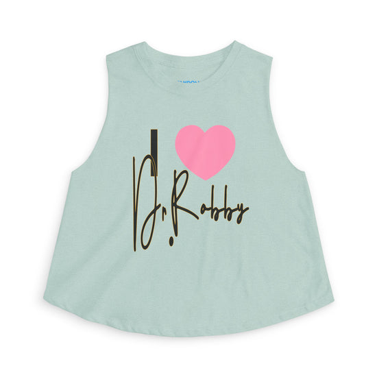 I Love Dr. Robby Women's Crop Top - Fandom-Made