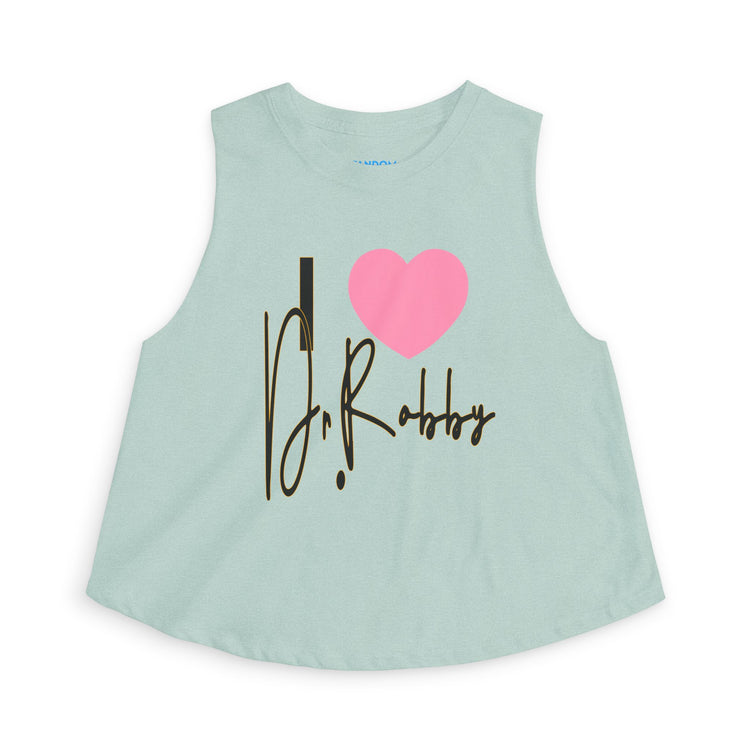 I Love Dr. Robby Women's Crop Top - Fandom-Made