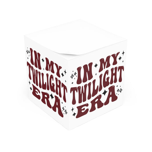 In My Twilight Era Note Cube