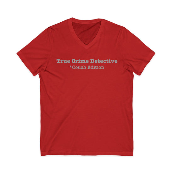 True Crime Detective V-Neck Tee - Fandom-Made
