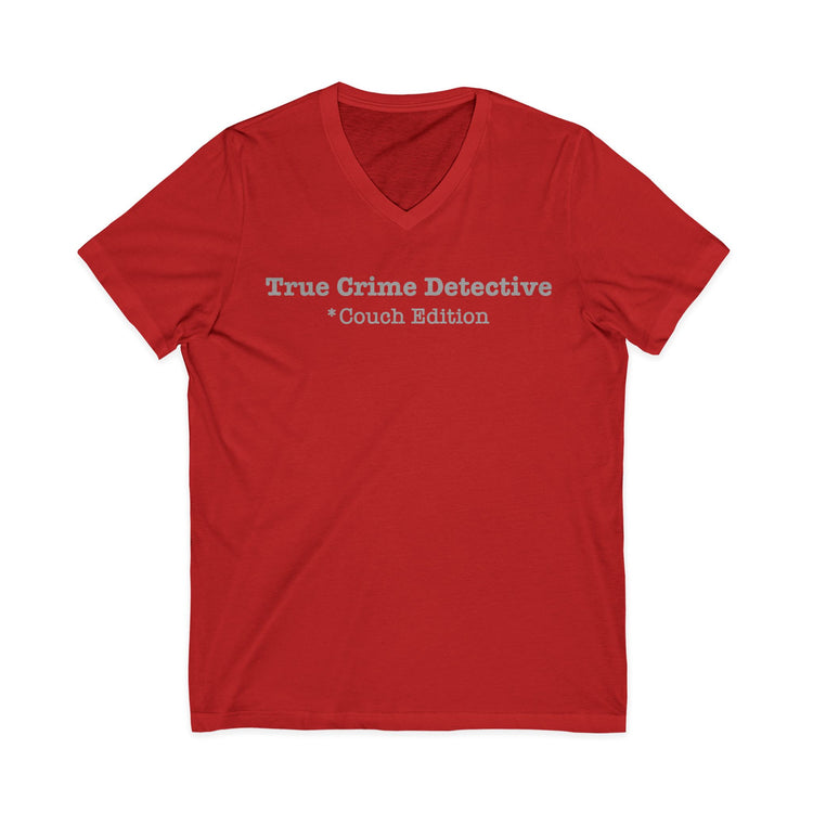 True Crime Detective V-Neck Tee - Fandom-Made