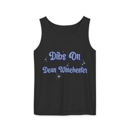 Dibs On Dean Winchester Unisex Tank Top - Fandom-Made