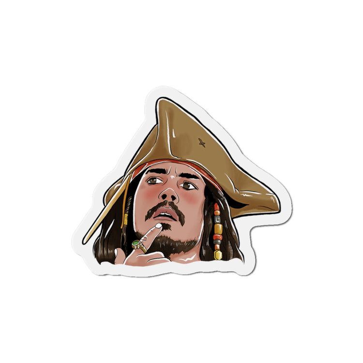 Jack Sparrow Die-Cut Magnets - Fandom-Made