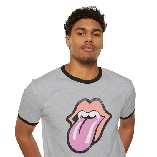 Vampire Grunge Ringer T-Shirt - Fandom-Made