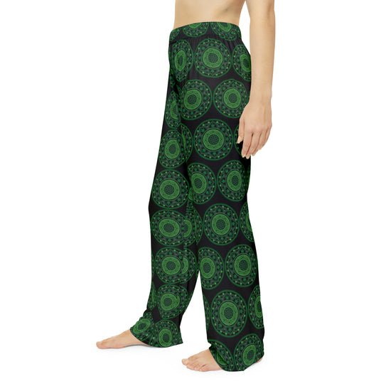 Weed Mandala Women's Pajama Pants - Fandom-Made