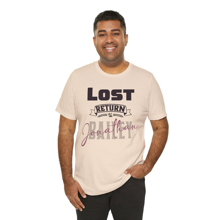 Lost Return To Jonathan Bailey Unisex T-Shirt - Fandom-Made