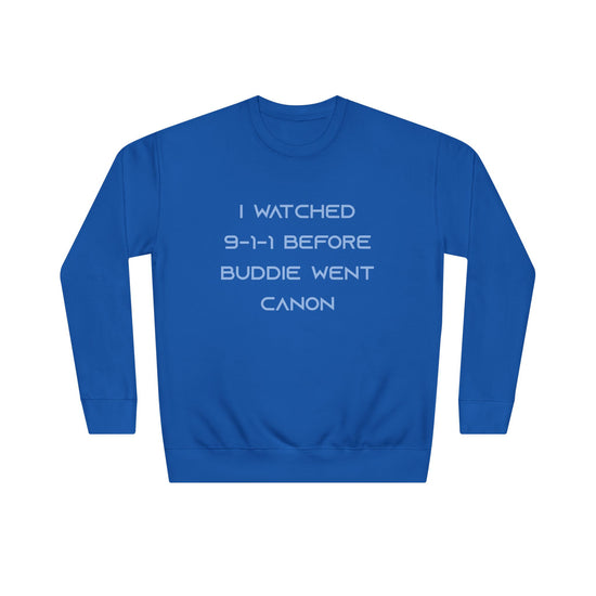 9-1-1 Canon Unisex Premium Sweatshirt - Fandom-Made