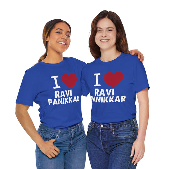 I Love Ravi Panikkar Unisex T-Shirt - Fandom-Made