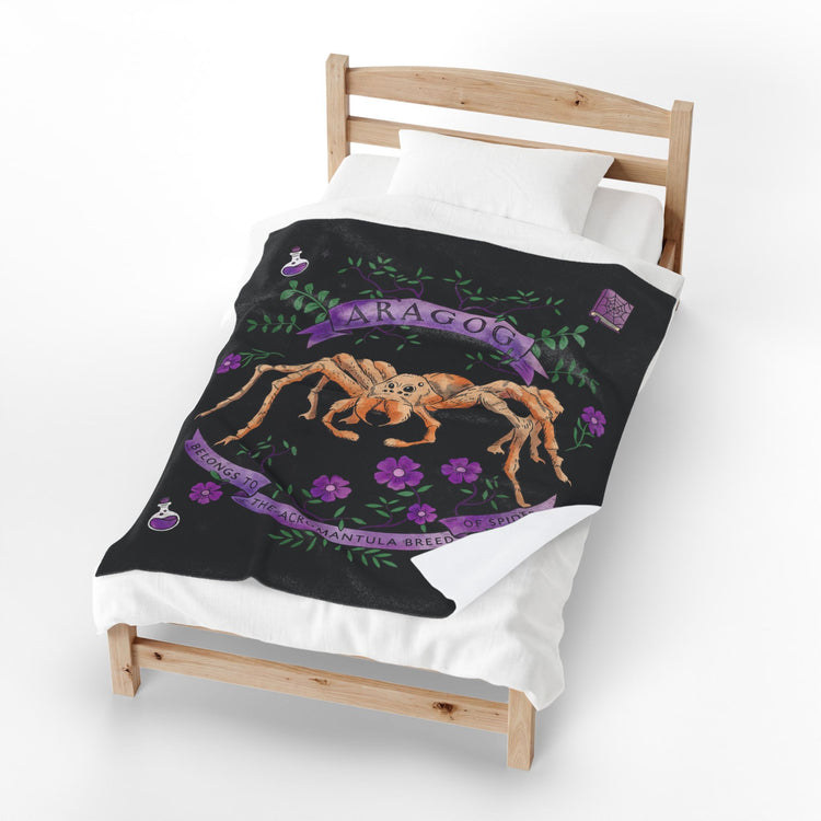Aragog Velveteen Plush Blanket