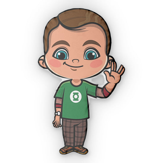 Sheldon-Shaped Pillow - Fandom-Made
