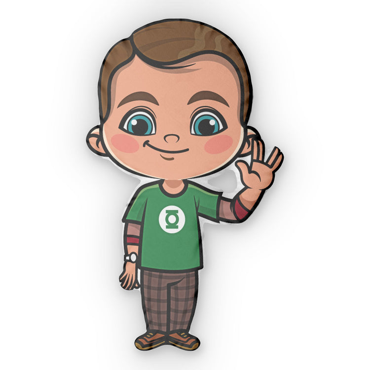Sheldon-Shaped Pillow - Fandom-Made