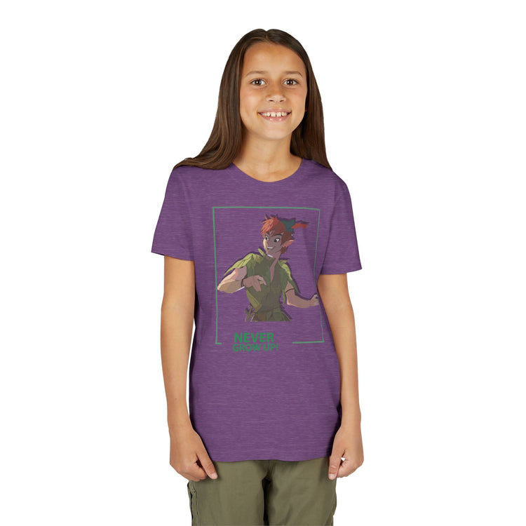 Never Grow Up Youth Tee - Fandom-Made