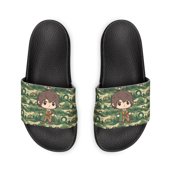 Frodo All-Over Print Youth Slides - Fandom-Made