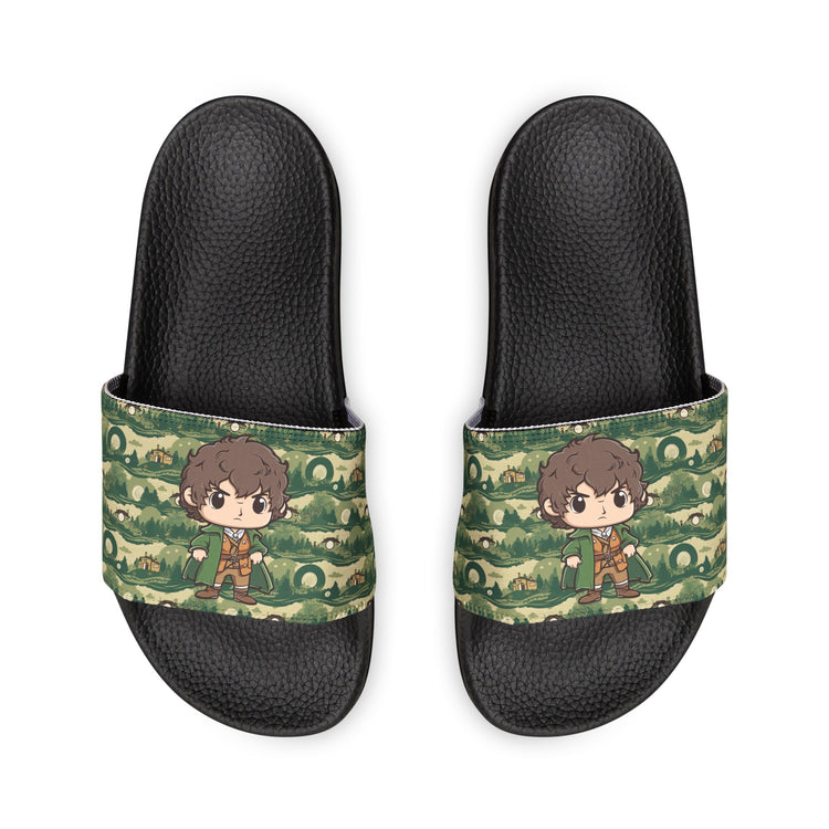 Frodo All-Over Print Youth Slides - Fandom-Made