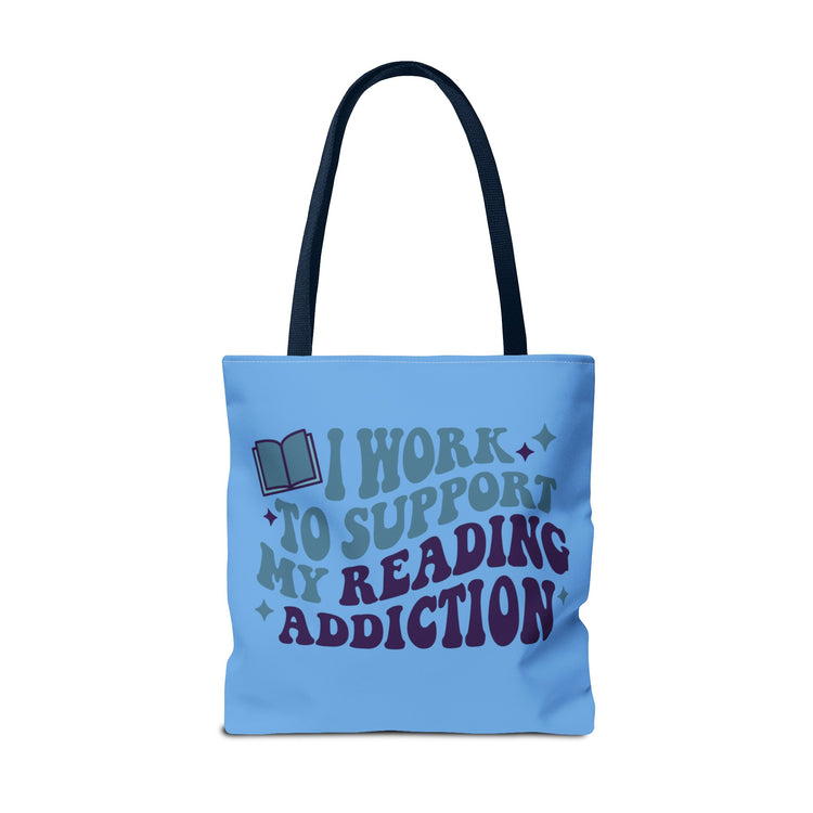 Reading Addict Tote Bag