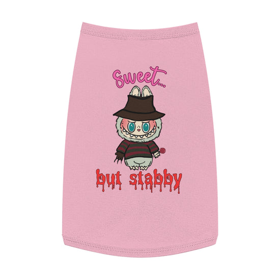 Sweet But Stabby Pet Tank Top - Fandom-Made