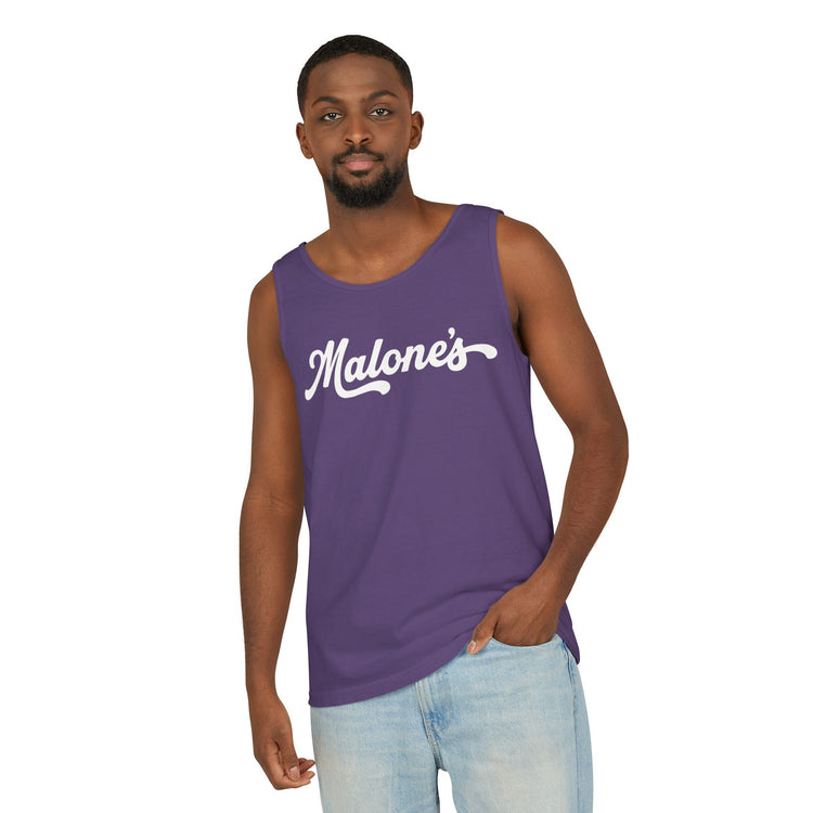 Malone's Unisex Garment-Dyed Tank Top