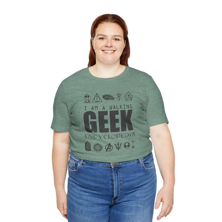 Geekdom Encyclopedia Unisex T-Shirt