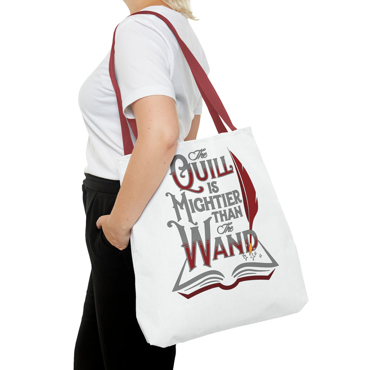 Quill Is Mightier Than The Wand Tote Bag - Fandom-Made