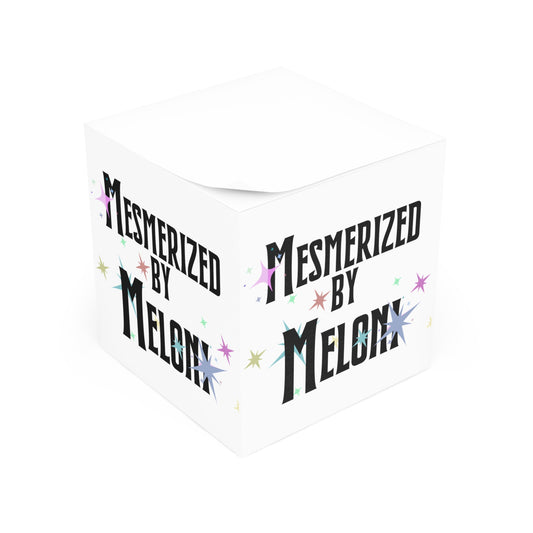 Mesmerized By Meloni Note Cube - Fandom-Made
