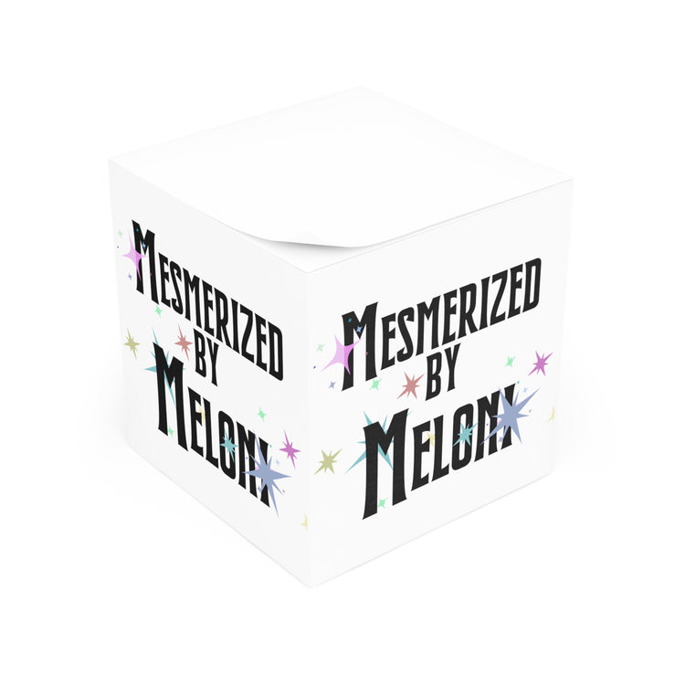 Mesmerized By Meloni Note Cube - Fandom-Made