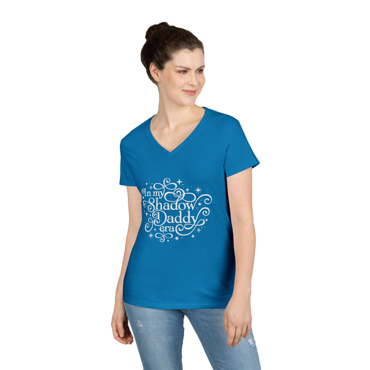 In My Shadow Daddy Era V-Neck Tee - Fandom-Made