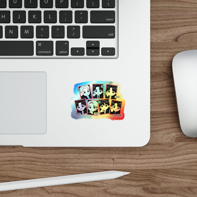 Group Effort Holographic Sticker