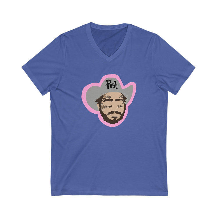 Cowboy Malone V-Neck Tee - Fandom-Made