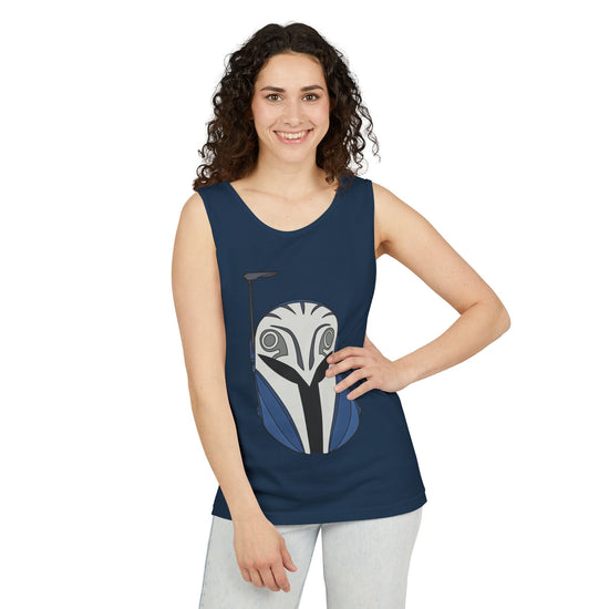 Bo Katan Helmet Unisex Tank Top - Fandom-Made