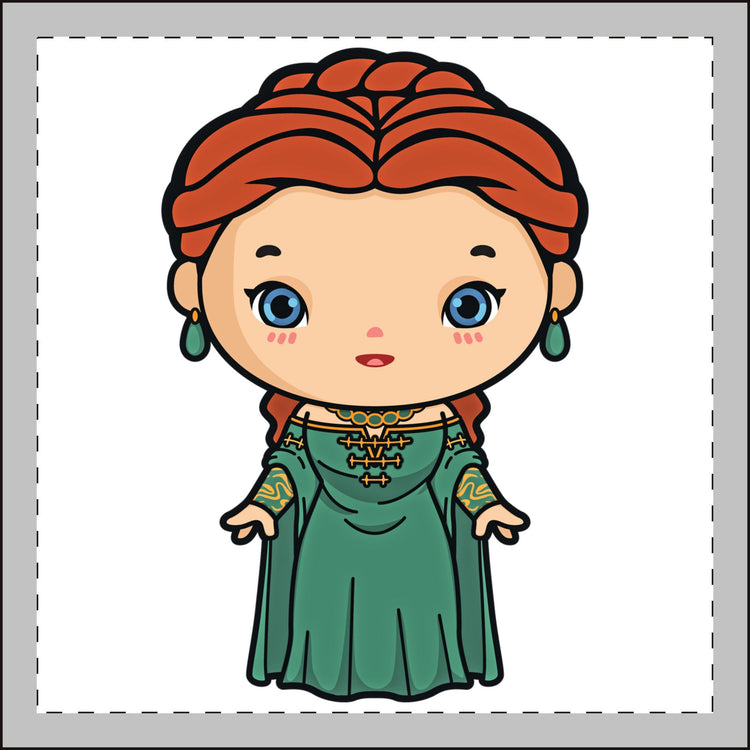 Alicent Hightower Mini Plush Keychain