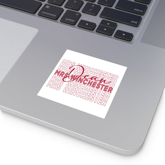 Mrs. Dean Winchester Square Sticker - Fandom-Made