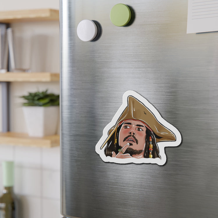 Jack Sparrow Die-Cut Magnets - Fandom-Made