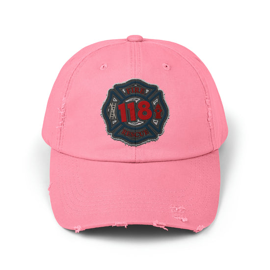 118 Dispatch Squad Distressed Cap - Fandom-Made